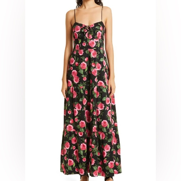 Alice + Olivia Dresses & Skirts - Alice + Olivia Chantay Floral Maxi Dress in Cheri Floral